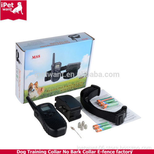 ipetwant M88-2 Remote Dog Training Collar dog shock collar 2015 new product for 2dogs